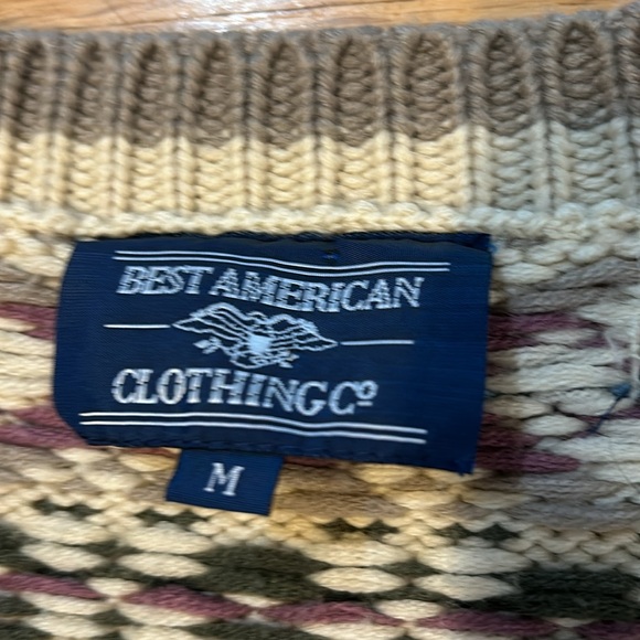 Gorgeous vintage ?  THICK wool long Best American Clothing Company cardigan - Picture 3 of 7